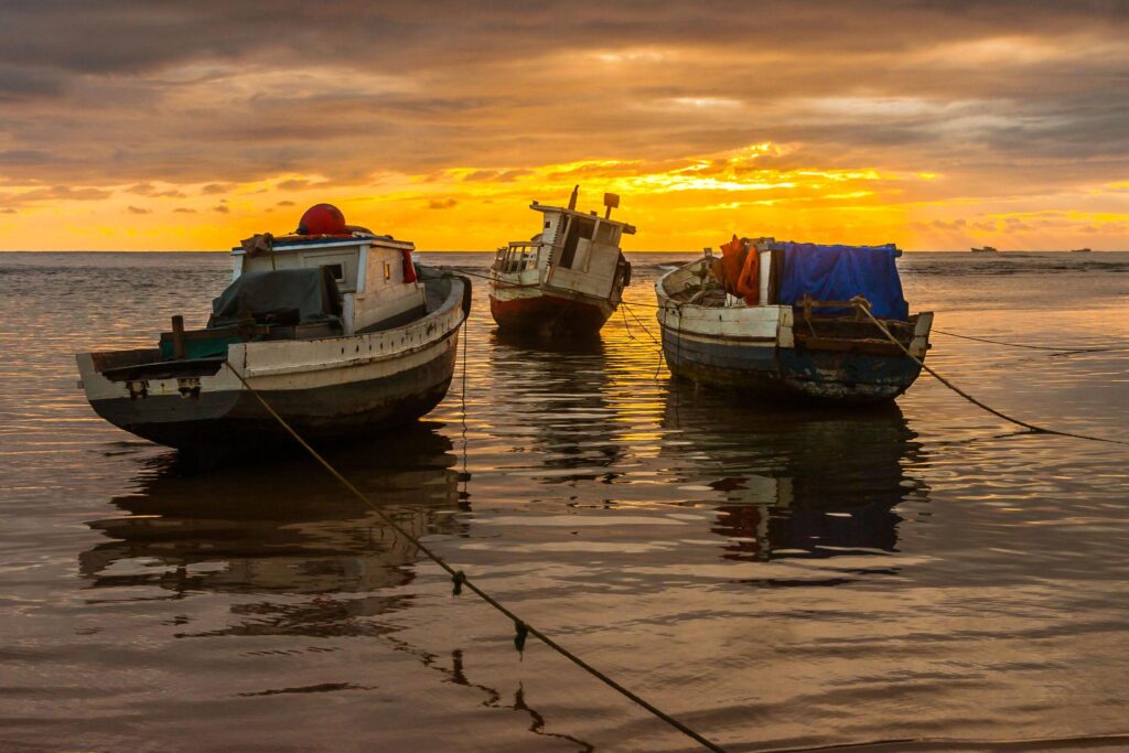 Boats on Water